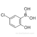 Ácido borónico, B- (5-cloro-2-hidroxifenilo) CAS 89488-25-5